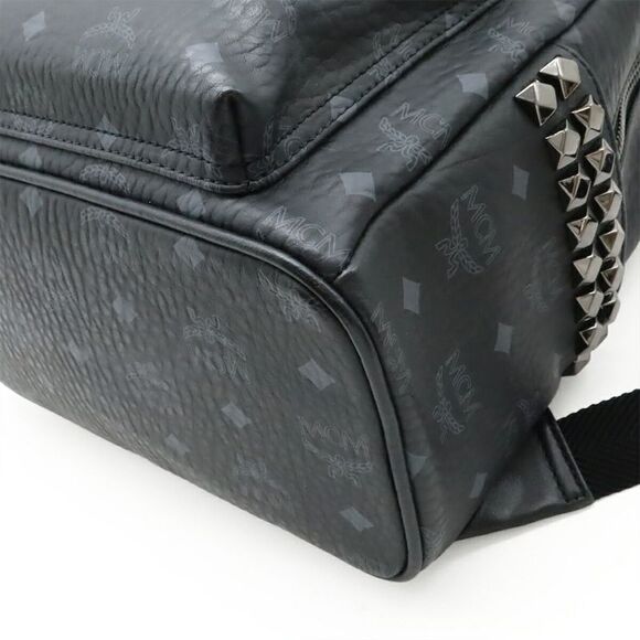 MCM Stark Visetos Coated Canvas Backpack